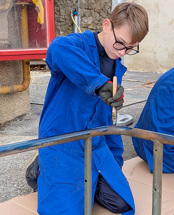 élève 4ème professionnelle de l'enseignement agricole